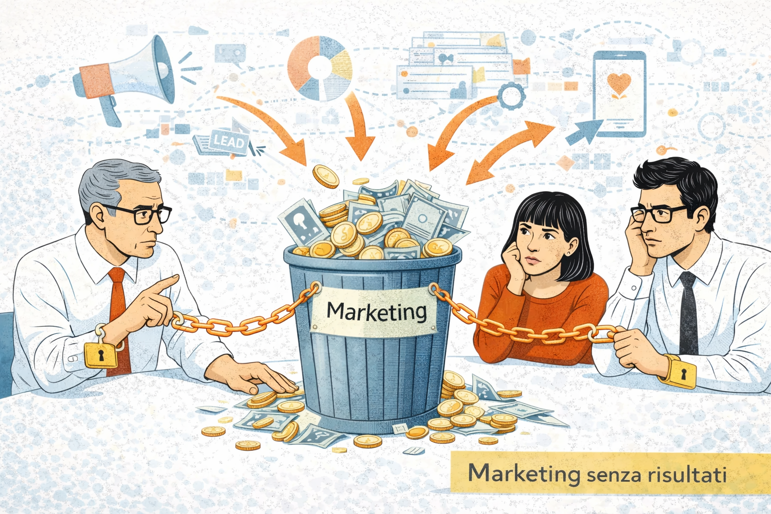 Quando il Marketing sta compensando una decisione strategica non presa.