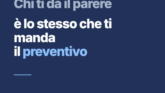 Chi ti dà il parere sull'intelligenza artificiale è lo stesso che ti manda il preventivo